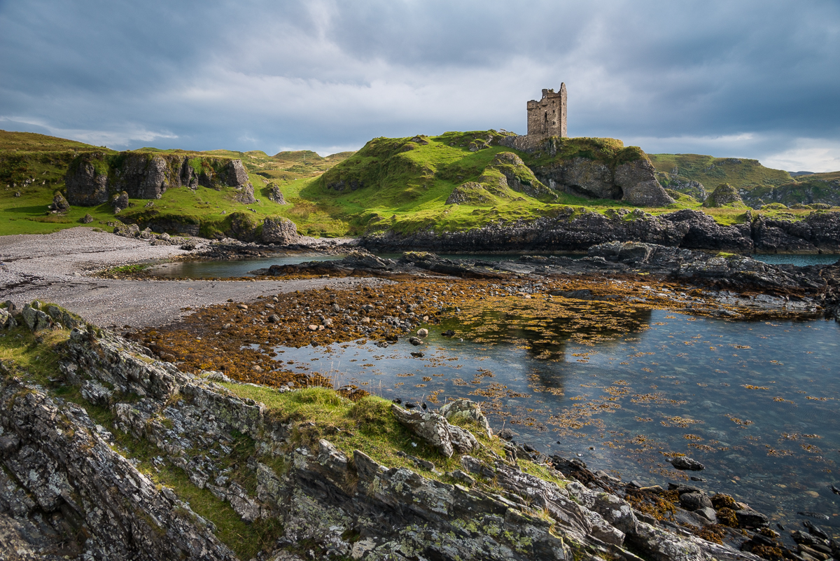 Scotland 2014:  Gylen Castle