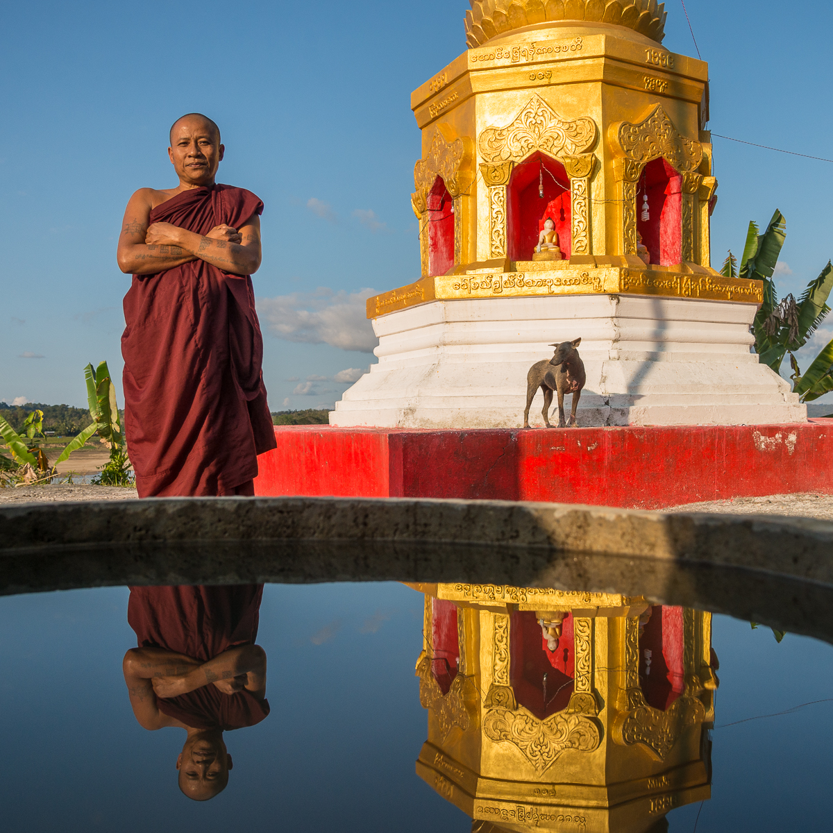 Buddha on the Chindwin