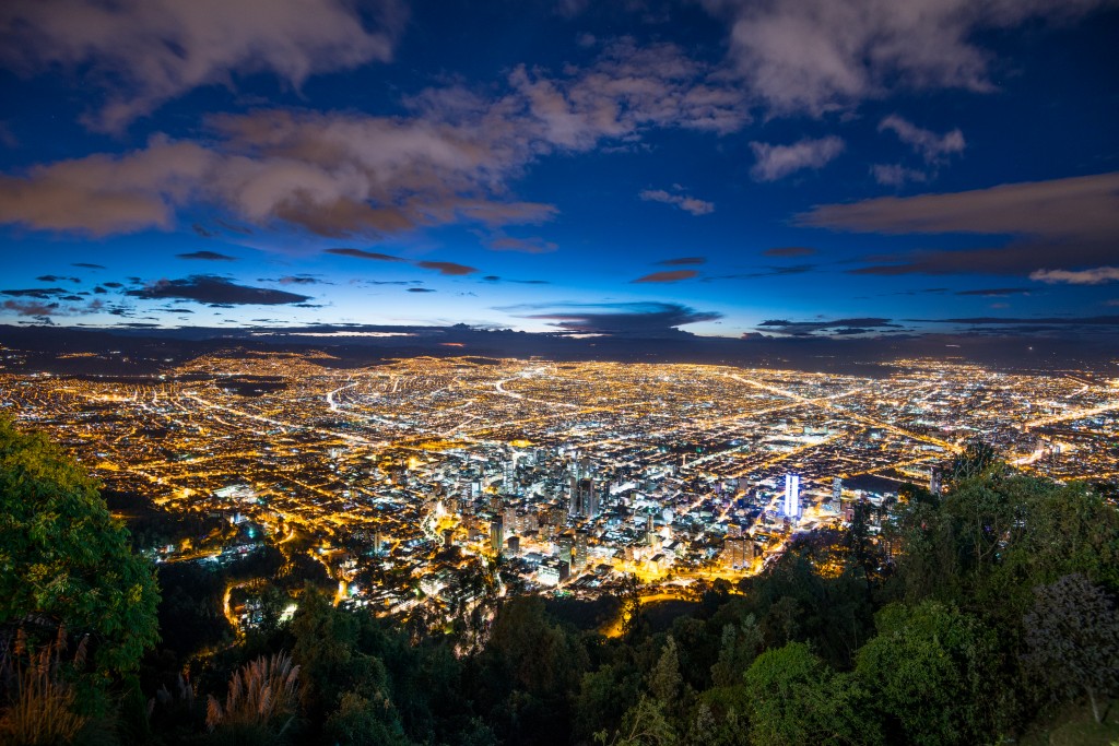 Overlooking Bogota