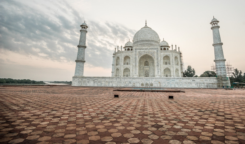 Crown of Palaces:  The Taj Mahal in Agra, India