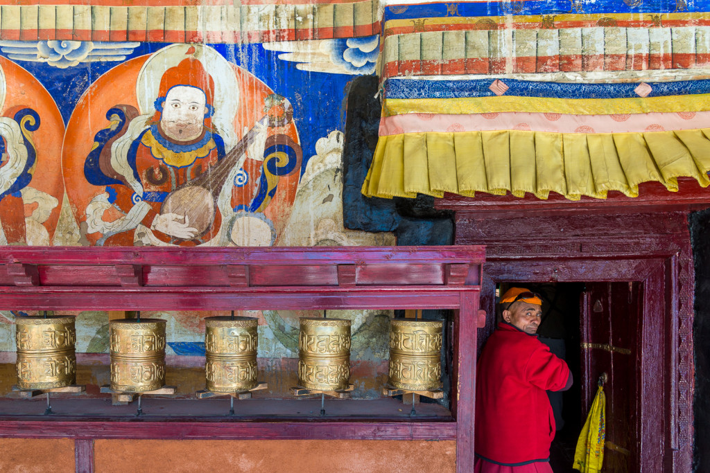 Ladakh, India:  Buddha on the Indus