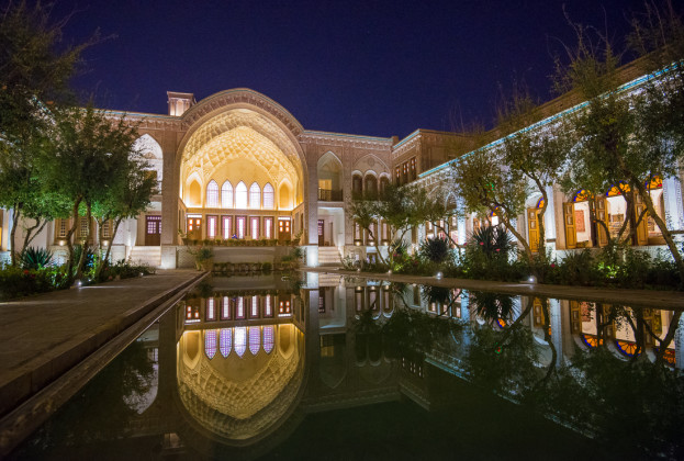 Seriously, this is the courtyard of my hotel.